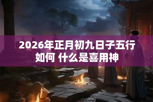2026年正月初九日子五行如何 什么是喜用神