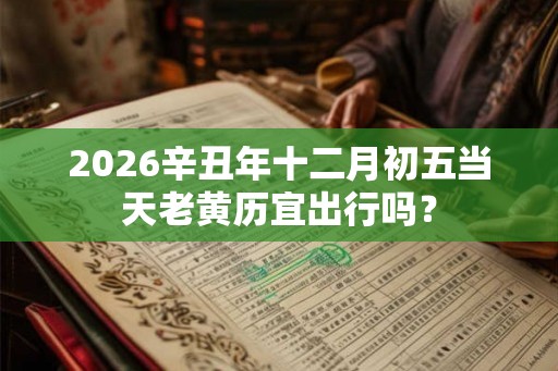 2026辛丑年十二月初五当天老黄历宜出行吗？