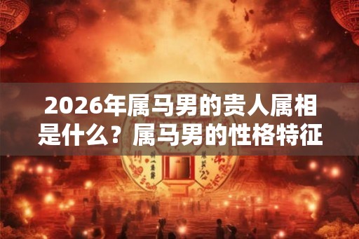 2026年属马男的贵人属相是什么？属马男的性格特征？