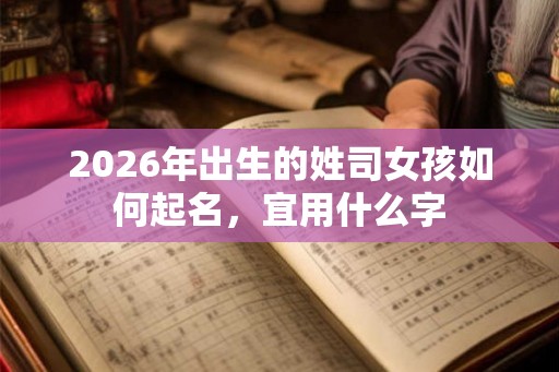 2026年出生的姓司女孩如何起名，宜用什么字