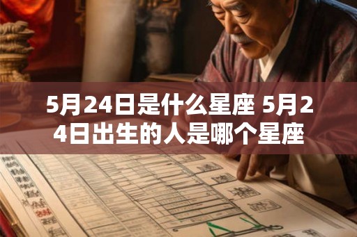 5月24日是什么星座 5月24日出生的人是哪个星座 5月24日是什么星座 5月24日出生的人是哪个星座
