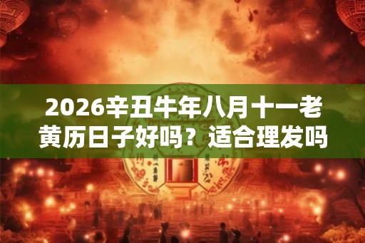 2026辛丑牛年八月十一老黄历日子好吗?适合理发吗? 2026辛丑牛年八月十一老黄历日子好吗?适合理发吗?