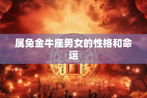 属兔金牛座男女的性格和命运 属兔金牛座男女的性格和命运