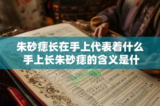 朱砂痣长在手上代表着什么 手上长朱砂痣的含义是什么