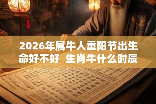 2026年属牛人重阳节出生命好不好  生肖牛什么时辰出生好