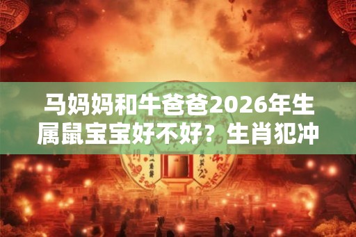 马妈妈和牛爸爸2026年生属鼠宝宝好不好？生肖犯冲吗？