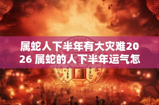 属蛇人下半年有大灾难2026 属蛇的人下半年运气怎么样