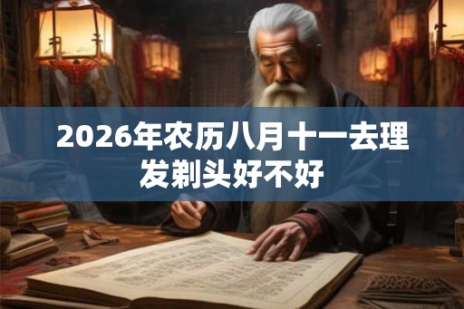 2026年农历八月十一去理发剃头好不好
