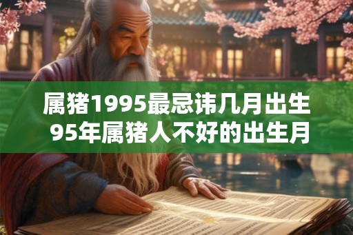 属猪1995最忌讳几月出生 95年属猪人不好的出生月份