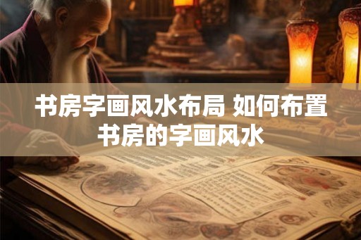 书房字画风水布局 如何布置书房的字画风水