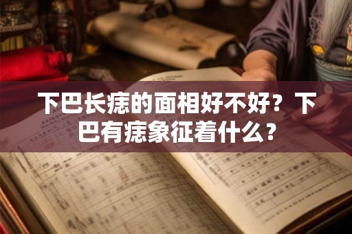 下巴长痣的面相好不好?下巴有痣象征着什么? 下巴长痣的面相好不好?下巴有痣象征着什么?