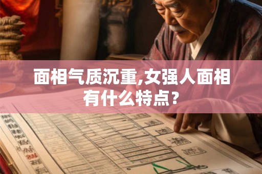 面相气质沉重,女强人面相有什么特点? 面相气质沉重,女强人面相有什么特点?
