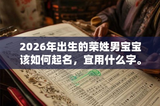 2026年出生的荣姓男宝宝该如何起名，宜用什么字。