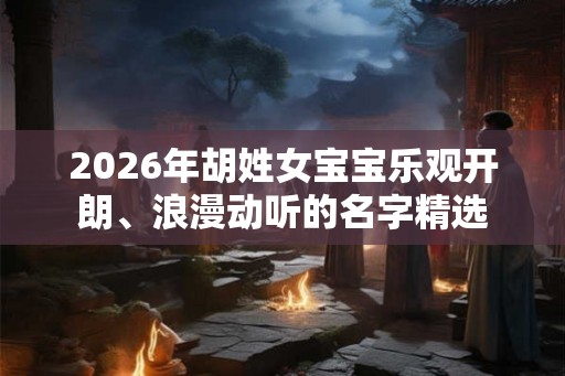 2026年胡姓女宝宝乐观开朗、浪漫动听的名字精选