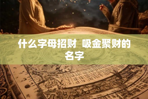什么字母招财 吸金聚财的名字 什么字母招财 吸金聚财的名字