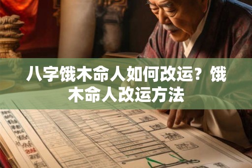 八字饿木命人如何改运？饿木命人改运方法