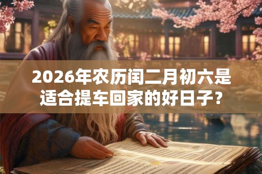 2026年农历闰二月初六是适合提车回家的好日子? 2026年农历闰二月初六是适合提车回家的好日子?