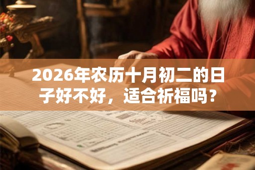 2026年农历十月初二的日子好不好，适合祈福吗？