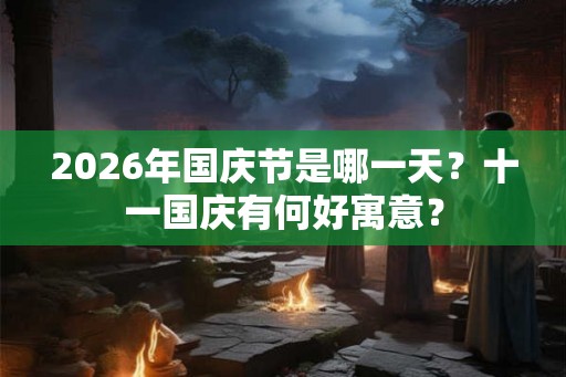 2026年国庆节是哪一天？十一国庆有何好寓意？