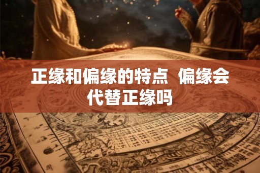 正缘和偏缘的特点  偏缘会代替正缘吗