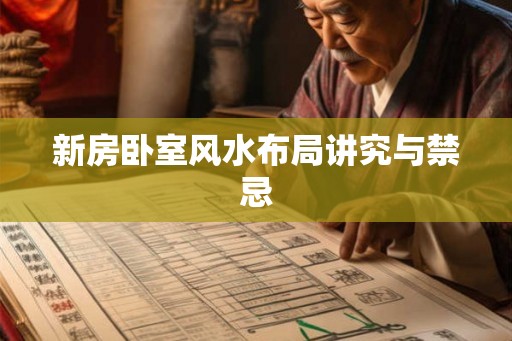 新房卧室风水布局讲究与禁忌