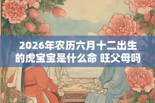 2026年农历六月十二出生的虎宝宝是什么命 旺父母吗