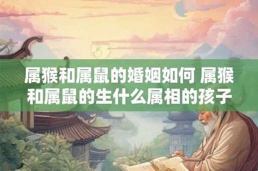属猴和属鼠的婚姻如何 属猴和属鼠的生什么属相的孩子好