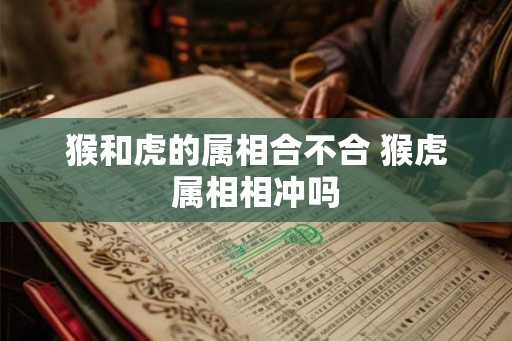 猴和虎的属相合不合 猴虎属相相冲吗