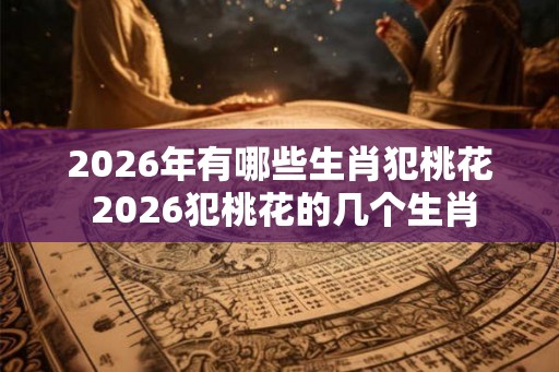 2026年有哪些生肖犯桃花 2026犯桃花的几个生肖 2026年有哪些生肖犯桃花 2026犯桃花的几个生肖