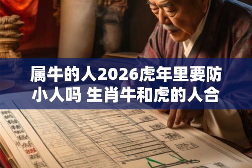 属牛的人2026虎年里要防小人吗 生肖牛和虎的人合不合