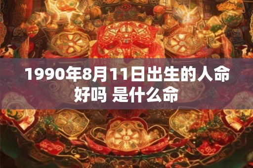 1990年8月11日出生的人命好吗 是什么命