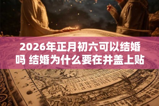 2026年正月初六可以结婚吗 结婚为什么要在井盖上贴红纸