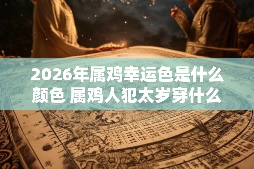 2026年属鸡幸运色是什么颜色 属鸡人犯太岁穿什么颜色转运