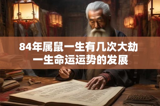 84年属鼠一生有几次大劫 一生命运运势的发展