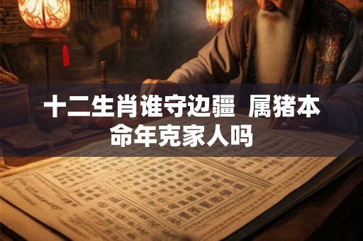 十二生肖谁守边疆 属猪本命年克家人吗 十二生肖谁守边疆 属猪本命年克家人吗