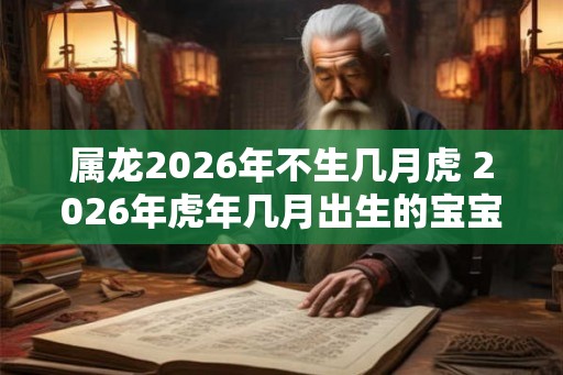 属龙2026年不生几月虎 2026年虎年几月出生的宝宝好