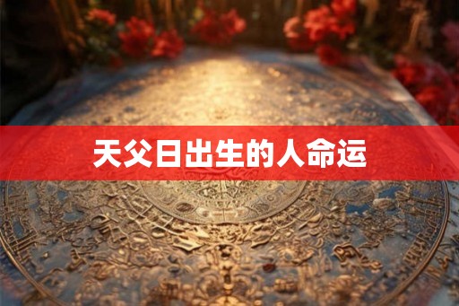 天父日出生的人命运