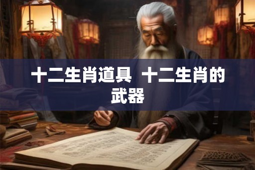 十二生肖道具  十二生肖的武器