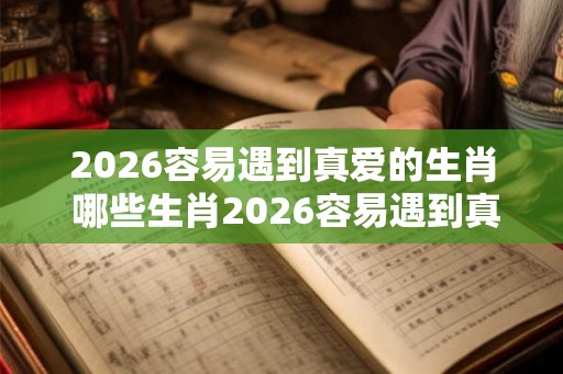 2026容易遇到真爱的生肖 哪些生肖2026容易遇到真爱 2026容易遇到真爱的生肖 哪些生肖2026容易遇到真爱