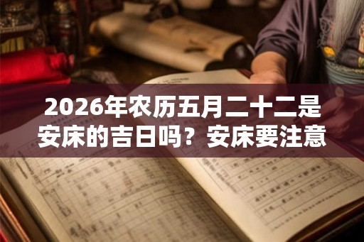 2026年农历五月二十二是安床的吉日吗？安床要注意什么？