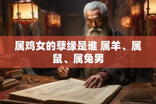 属鸡女的孽缘是谁 属羊、属鼠、属兔男