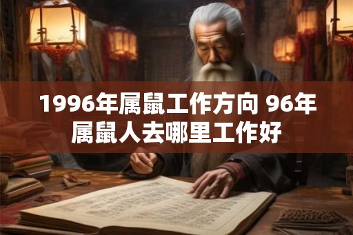 1996年属鼠工作方向 96年属鼠人去哪里工作好