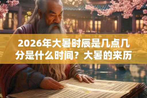 2026年大暑时辰是几点几分是什么时间?大暑的来历详解 2026年大暑时辰是几点几分是什么时间?大暑的来历详解