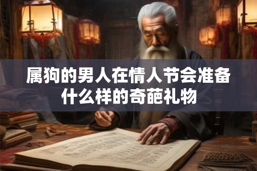 属狗的男人在情人节会准备什么样的奇葩礼物 属狗的男人在情人节会准备什么样的奇葩礼物