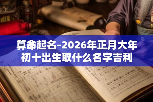 算命起名-2026年正月大年初十出生取什么名字吉利