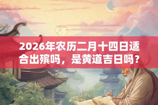 2026年农历二月十四日适合出殡吗,是黄道吉日吗? 2026年农历二月十四日适合出殡吗,是黄道吉日吗?