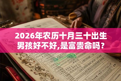 2026年农历十月三十出生男孩好不好,是富贵命吗? 2026年农历十月三十出生男孩好不好,是富贵命吗?