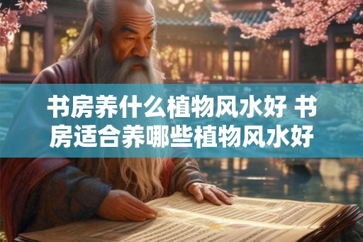 书房养什么植物风水好 书房适合养哪些植物风水好
