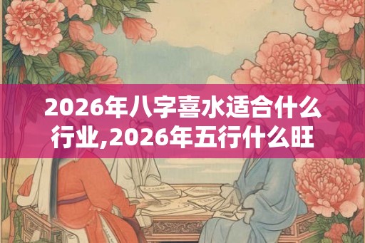 2026年八字喜水适合什么行业,2026年五行什么旺