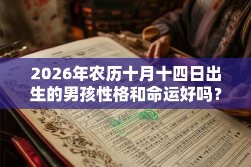 2026年农历十月十四日出生的男孩性格和命运好吗? 2026年农历十月十四日出生的男孩性格和命运好吗?